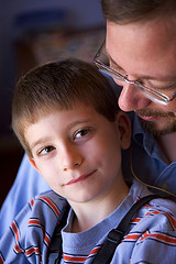 Micah and Dad/Copyright (c) 2006 Michael Mauney