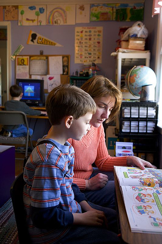 Micah and Mom/Copyright (c) 2006 Michael Mauney